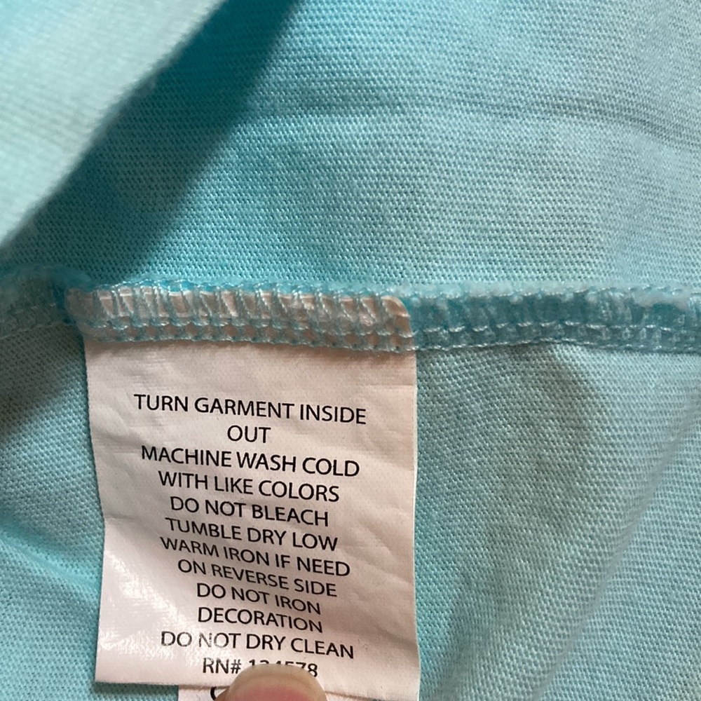 NWOT! Mens Vineyard Vines light green long sleeved t-shirt - Picture 4 of 6